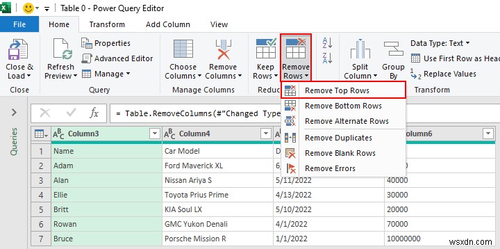 Difference Between Load and Transform Data in Excel