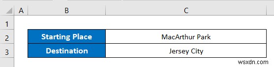 How to Calculate Distance in Excel with Google Maps