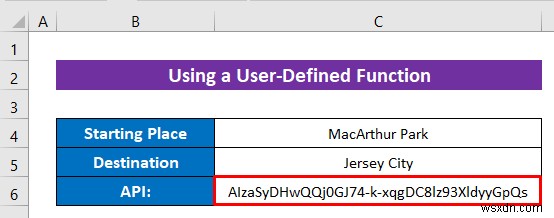 How to Calculate Distance in Excel with Google Maps