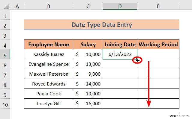Types of Data Entry in Excel (A Quick Overview)