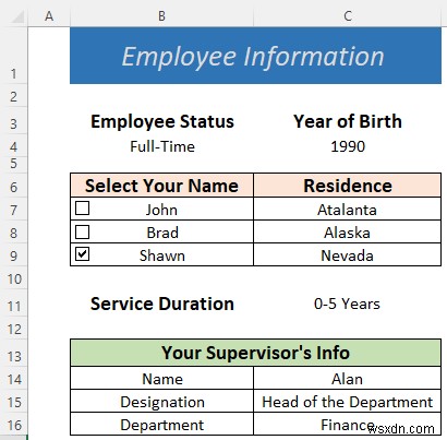 How to Make a Fillable Form in Excel (5 Suitable Examples)