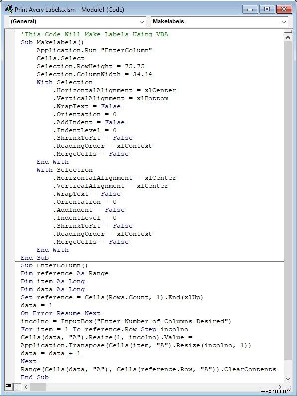 How to Print Avery Labels from Excel (2 Simple Methods)