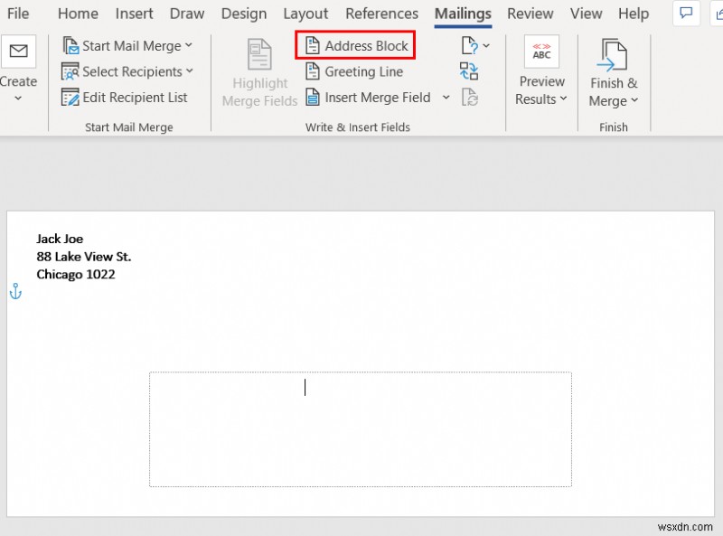 Mail Merge from Excel to Word Envelopes (2 Easy Methods)