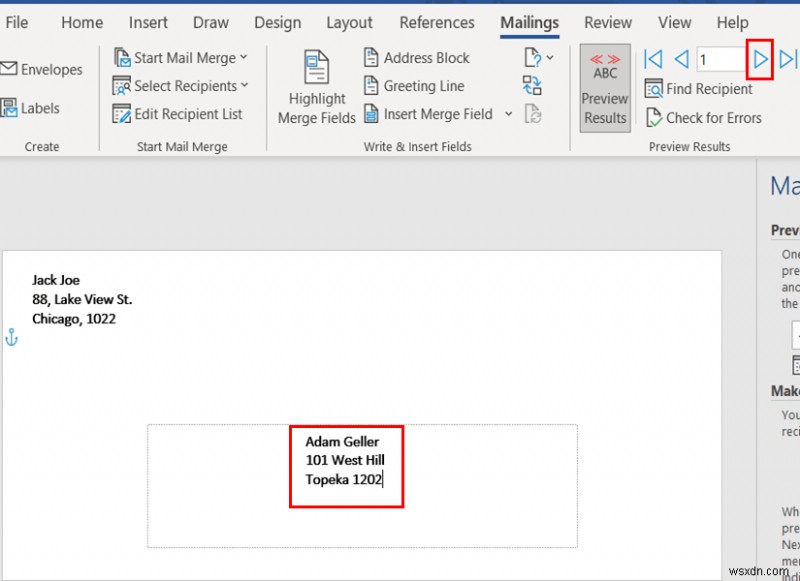 Mail Merge from Excel to Word Envelopes (2 Easy Methods)