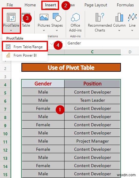 How to Analyze Text Data in Excel (5 Suitable Ways)
