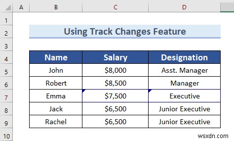 How to See Who Made Changes in Excel (6 Easy Methods)
