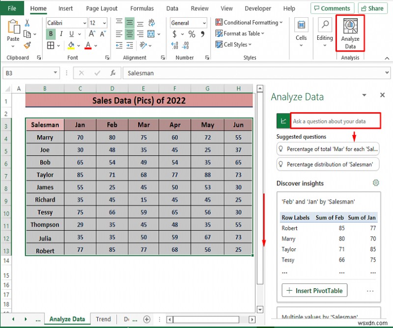 How to Analyze Sales Data in Excel (10 Easy Ways)