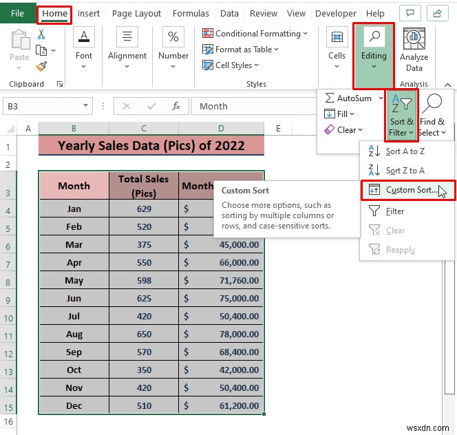 How to Analyze Sales Data in Excel (10 Easy Ways)