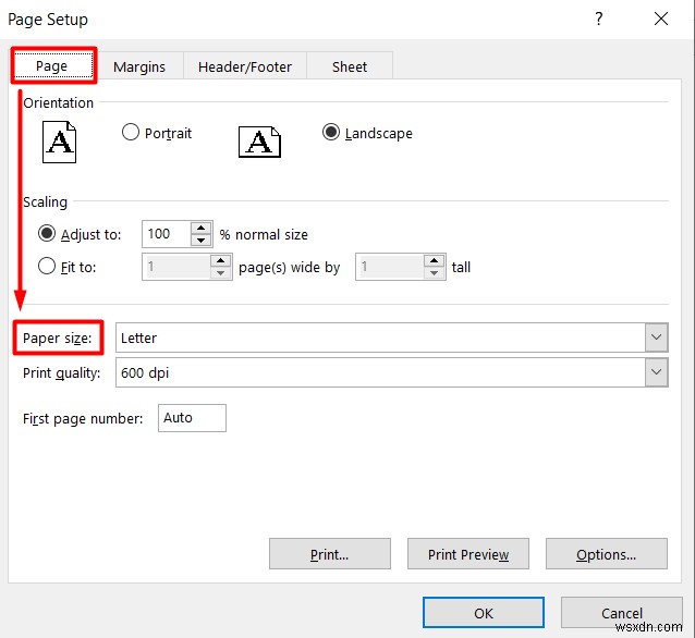 How to Adjust Page Size for Printing in Excel (6 Quick Tricks)