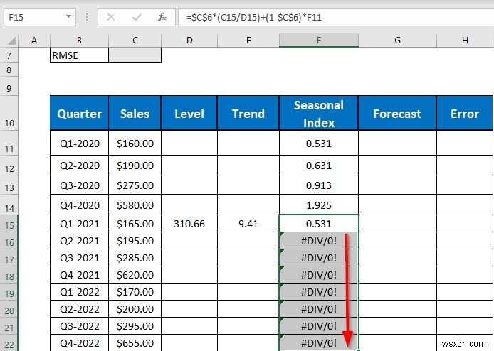 Perform Holt-Winters Exponential Smoothing in Excel (with Easy Steps)