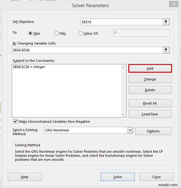How to Solve Integer Linear Programming in Excel (With Easy Steps)