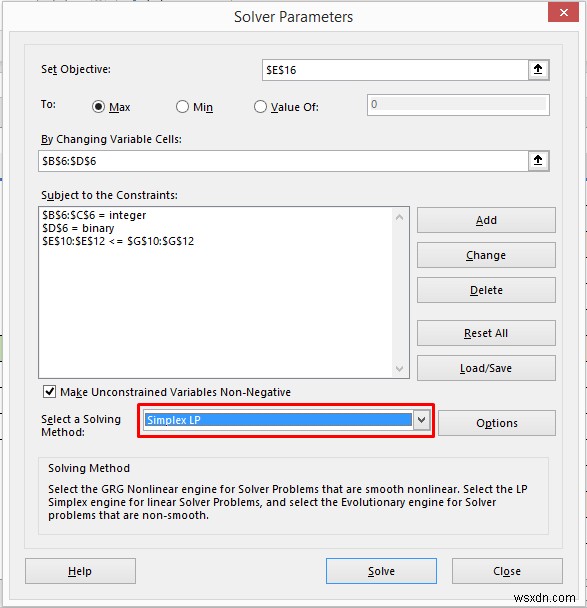 How to Solve Integer Linear Programming in Excel (With Easy Steps)