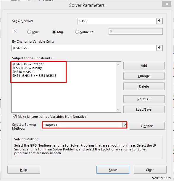 How to Solve Integer Linear Programming in Excel (With Easy Steps)