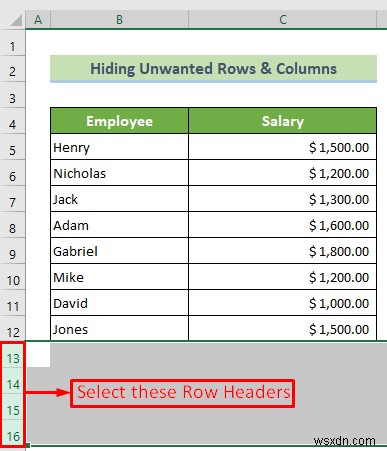 How to Set the End of an Excel Spreadsheet (3 Effective Ways)