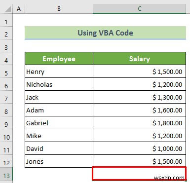 How to Set the End of an Excel Spreadsheet (3 Effective Ways)