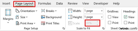 Excel Fit to Page Scale/Preview Looks Small (5 Suitable Solutions)