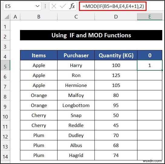How to Alternate Row Color Based on Group in Excel (6 Methods)
