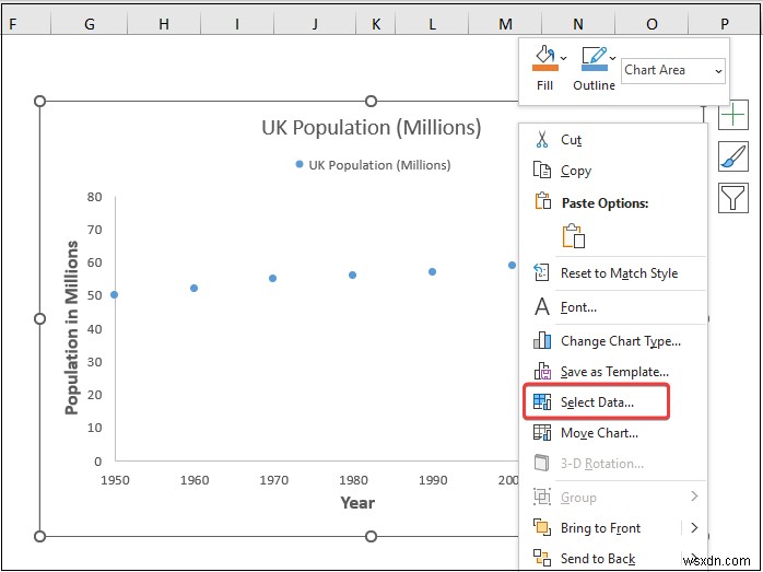 How to Add Data Markers in Excel (2 Easy Examples)