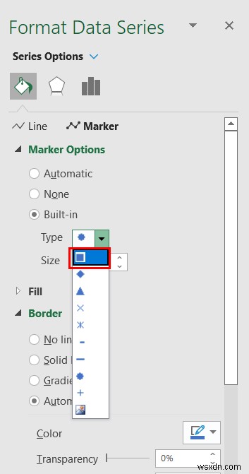 How to Change Marker Shape in Excel Graph (3 Easy Methods)