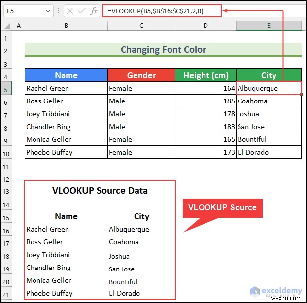 How to Hide VLOOKUP Source Data in Excel (5 Easy Ways)