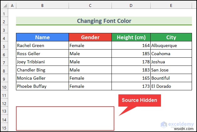 How to Hide VLOOKUP Source Data in Excel (5 Easy Ways)