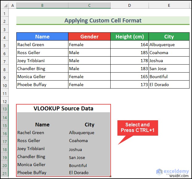 How to Hide VLOOKUP Source Data in Excel (5 Easy Ways)