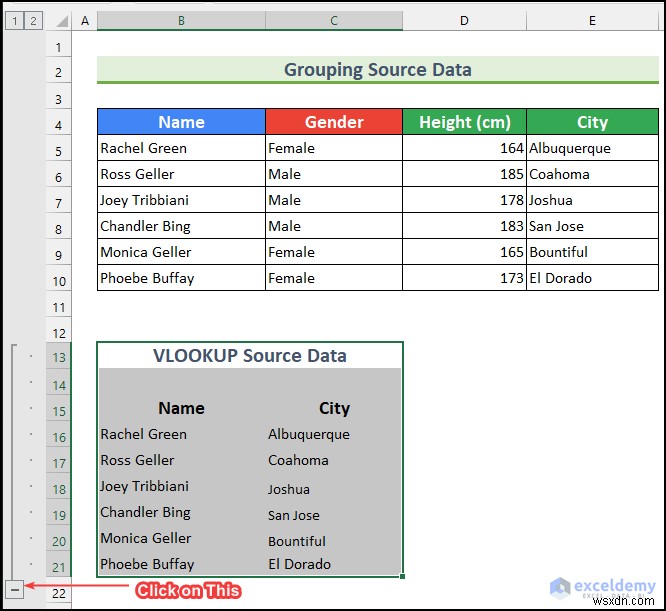 How to Hide VLOOKUP Source Data in Excel (5 Easy Ways)