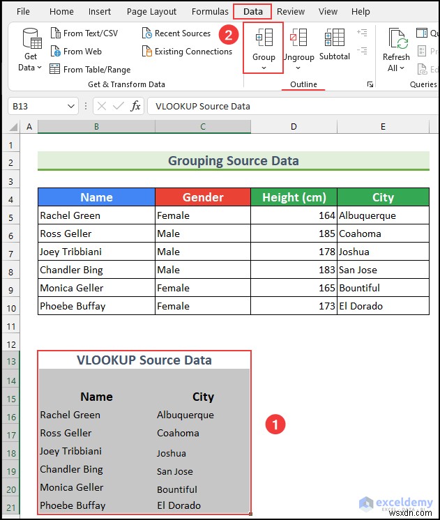 How to Hide VLOOKUP Source Data in Excel (5 Easy Ways)