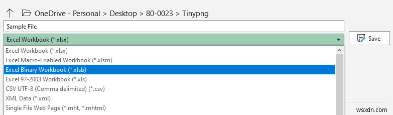 How to Determine What Is Causing Large Excel File Size