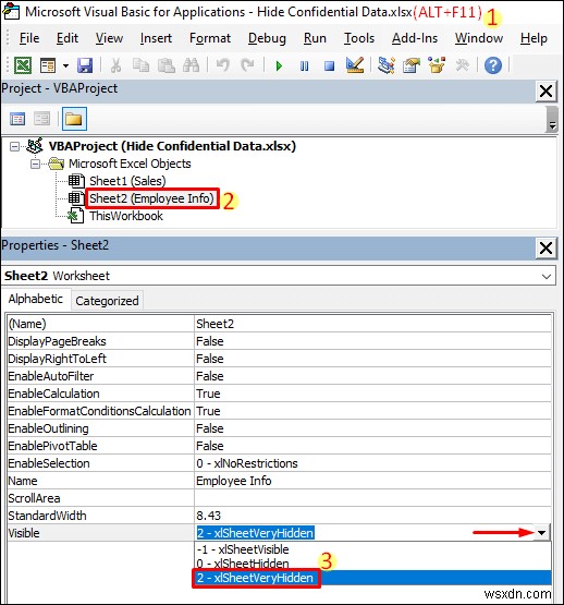 How to Hide Confidential Data in Excel (5 Easy Ways)