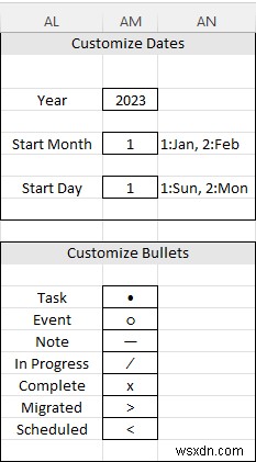 How to Create a Bullet Journal in Excel (with Detailed Steps)