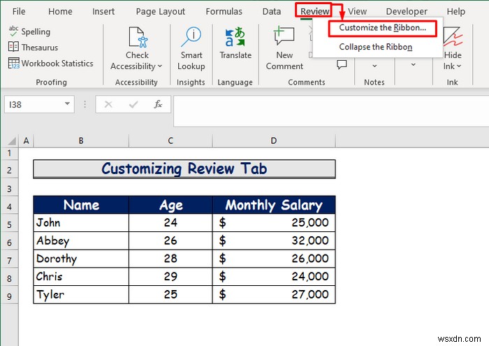 How to Enable Track Changes in Excel ( with Customizations)