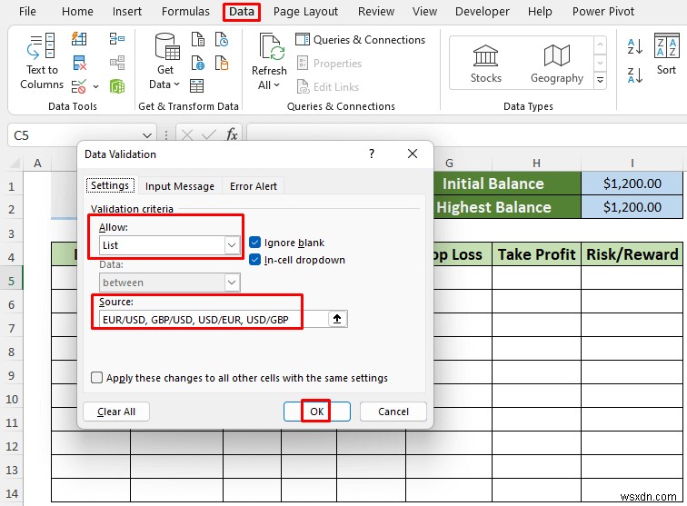 How to Create a Forex Trading Journal in Excel (2 Free Templates)