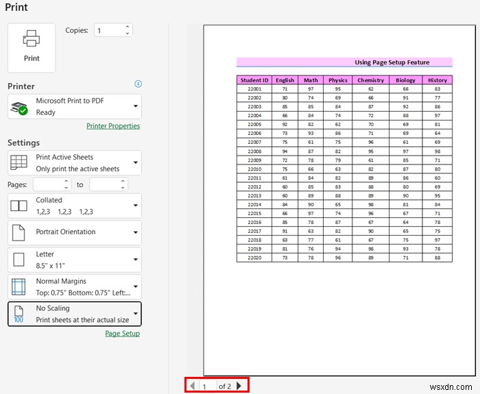 How to Fit Excel Sheet on One Page PDF (8 Simple Ways)