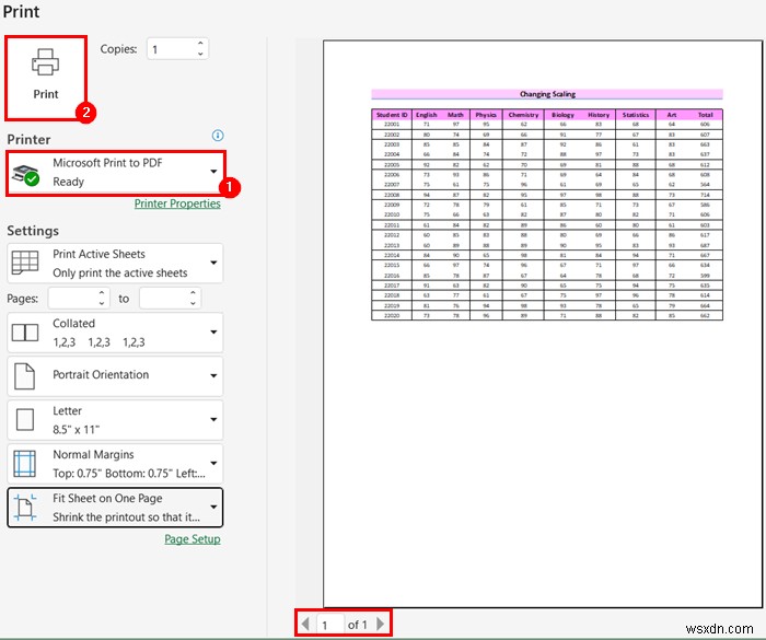 How to Fit Excel Sheet on One Page PDF (8 Simple Ways)