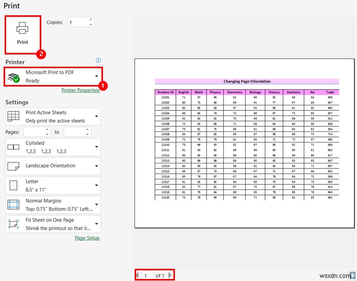 How to Fit Excel Sheet on One Page PDF (8 Simple Ways)