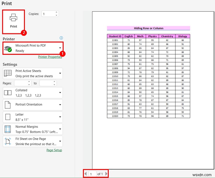 How to Fit Excel Sheet on One Page PDF (8 Simple Ways)