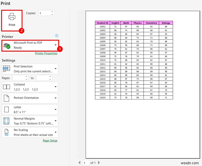 How to Fit Excel Sheet on One Page PDF (8 Simple Ways)