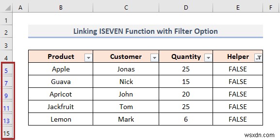 How to Color Alternate Row Based on Cell Value in Excel