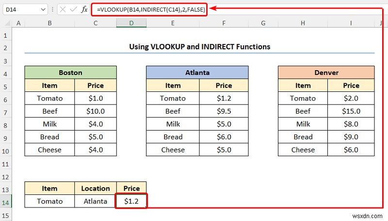 How to Map Data Using VLOOKUP in Excel (4 Quick Ways)
