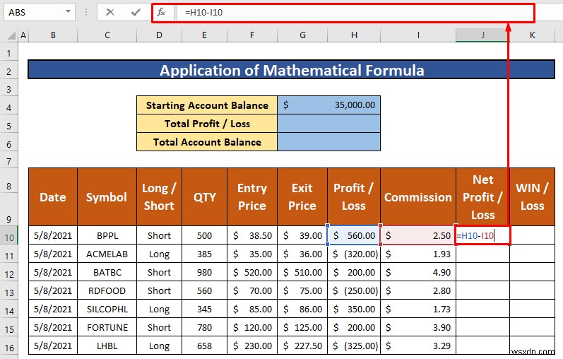 How to Make a Trading Journal in Excel (with Easy Steps)