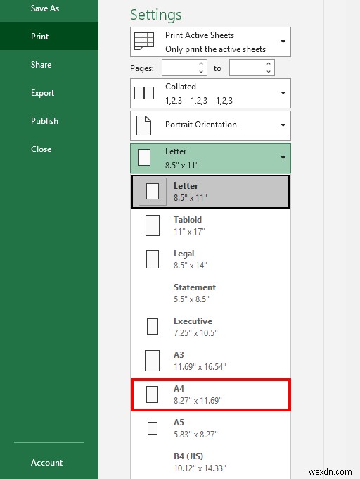 How to Print Full Page of Excel Sheet in A4 Size (5 Simple Ways)