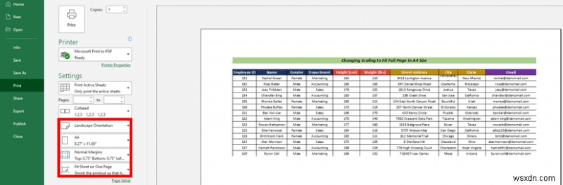 How to Print Full Page of Excel Sheet in A4 Size (5 Simple Ways)
