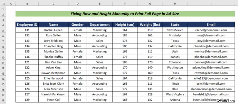 How to Print Full Page of Excel Sheet in A4 Size (5 Simple Ways)
