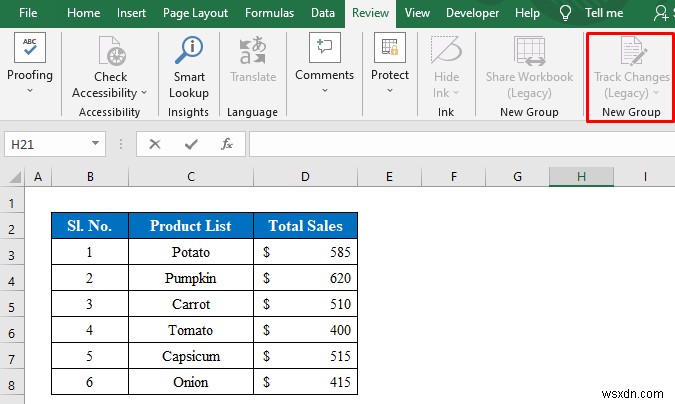 [Solved]: Track Changes Greyed Out in Excel (3 Quick Fixes)