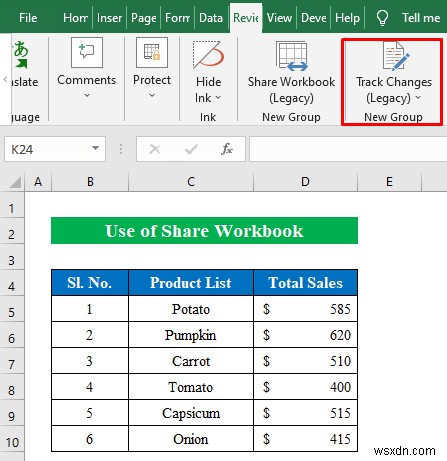 [Solved]: Track Changes Greyed Out in Excel (3 Quick Fixes)