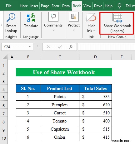 [Solved]: Track Changes Greyed Out in Excel (3 Quick Fixes)