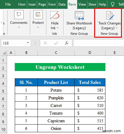 [Solved]: Track Changes Greyed Out in Excel (3 Quick Fixes)