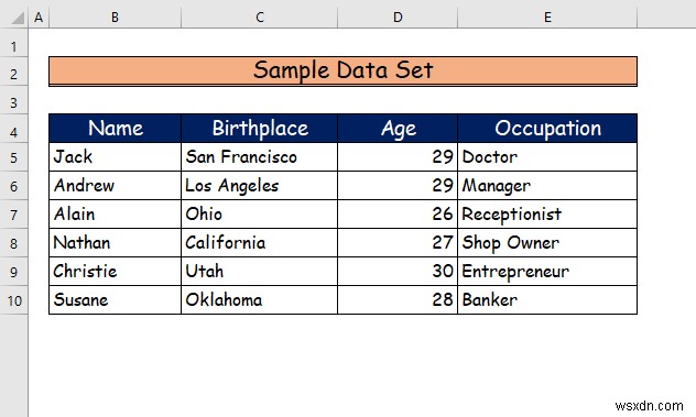 How to Shade Every Other Row in Excel (3 Ways)