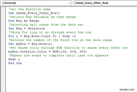 How to Shade Every Other Row in Excel (3 Ways)